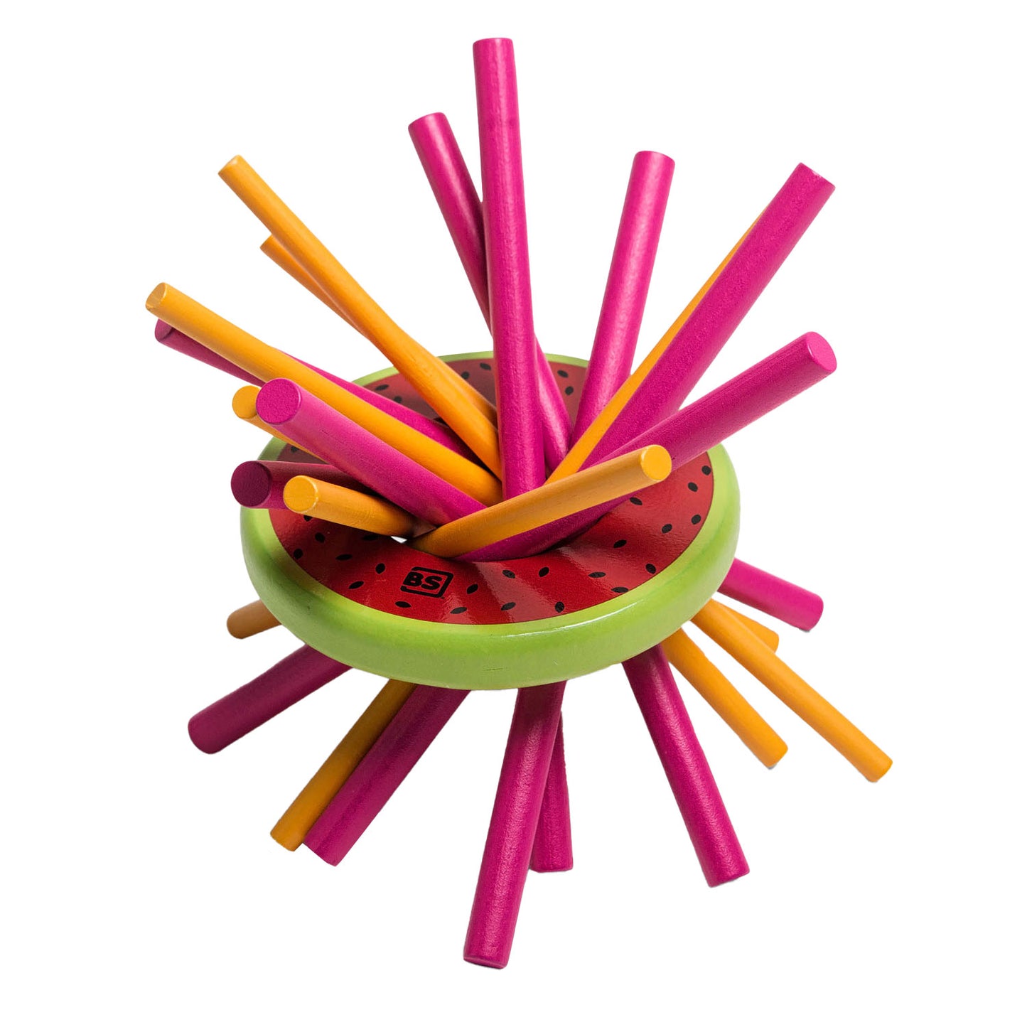 BS Toys mikado meloen houten spel, 31dlg.
