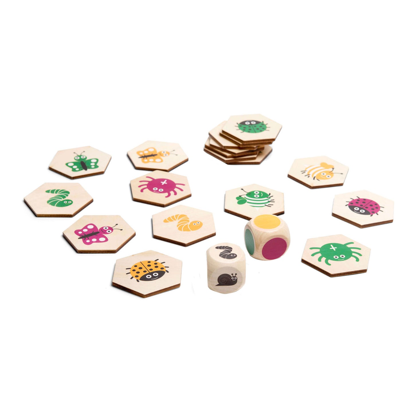 BS Toys houten beestjes zoekspel, 20dlg.