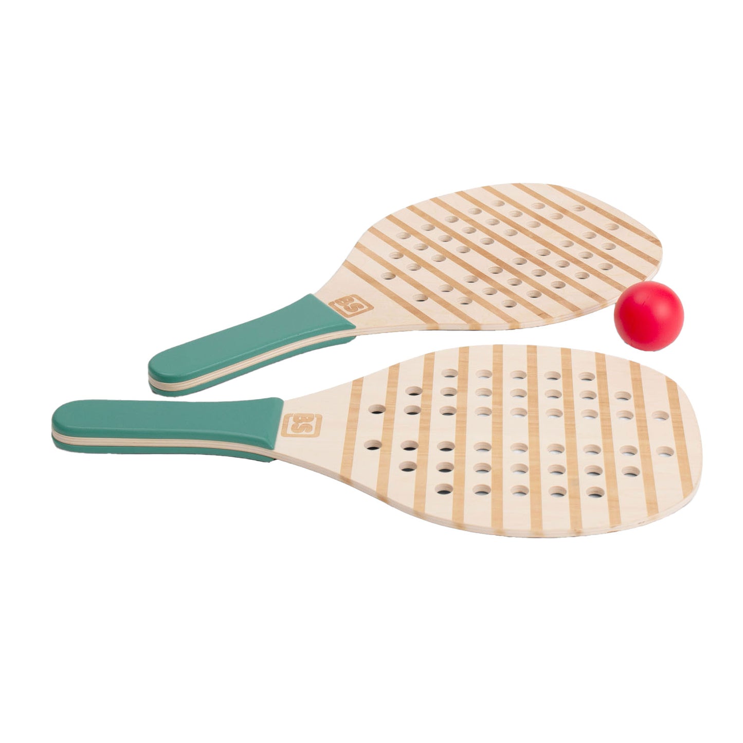 BS Toys houten padel rackets, 3dlg.