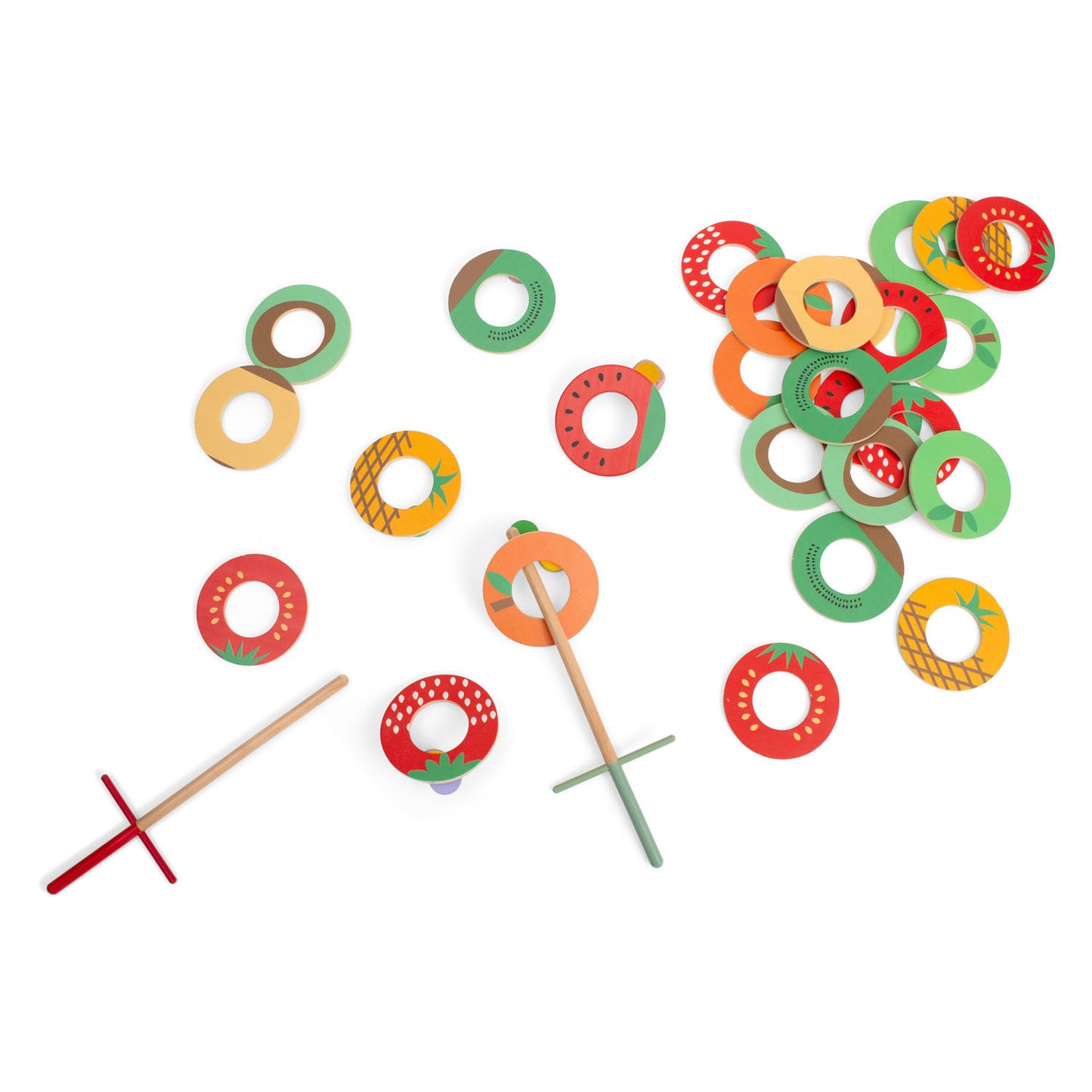 BS Toys vang het fruit vang- en werpspel, 31dlg.