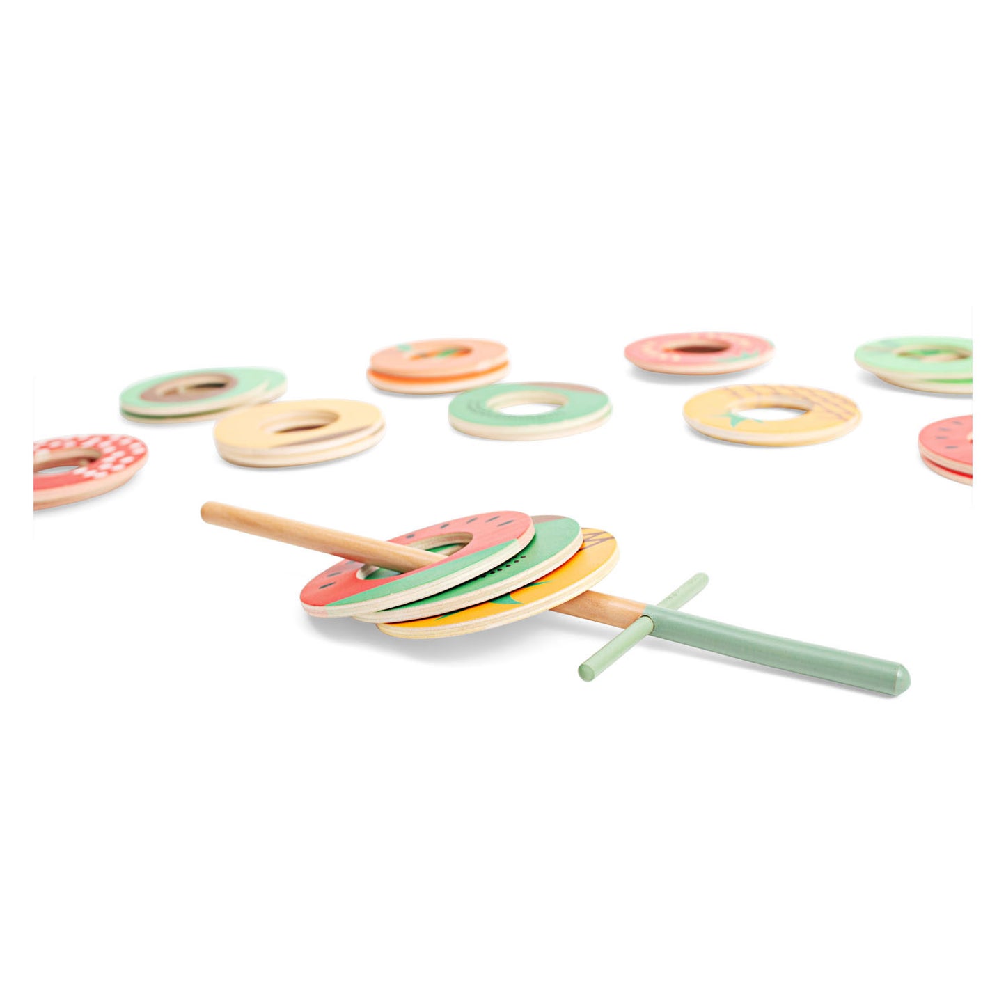 BS Toys vang het fruit vang- en werpspel, 31dlg.