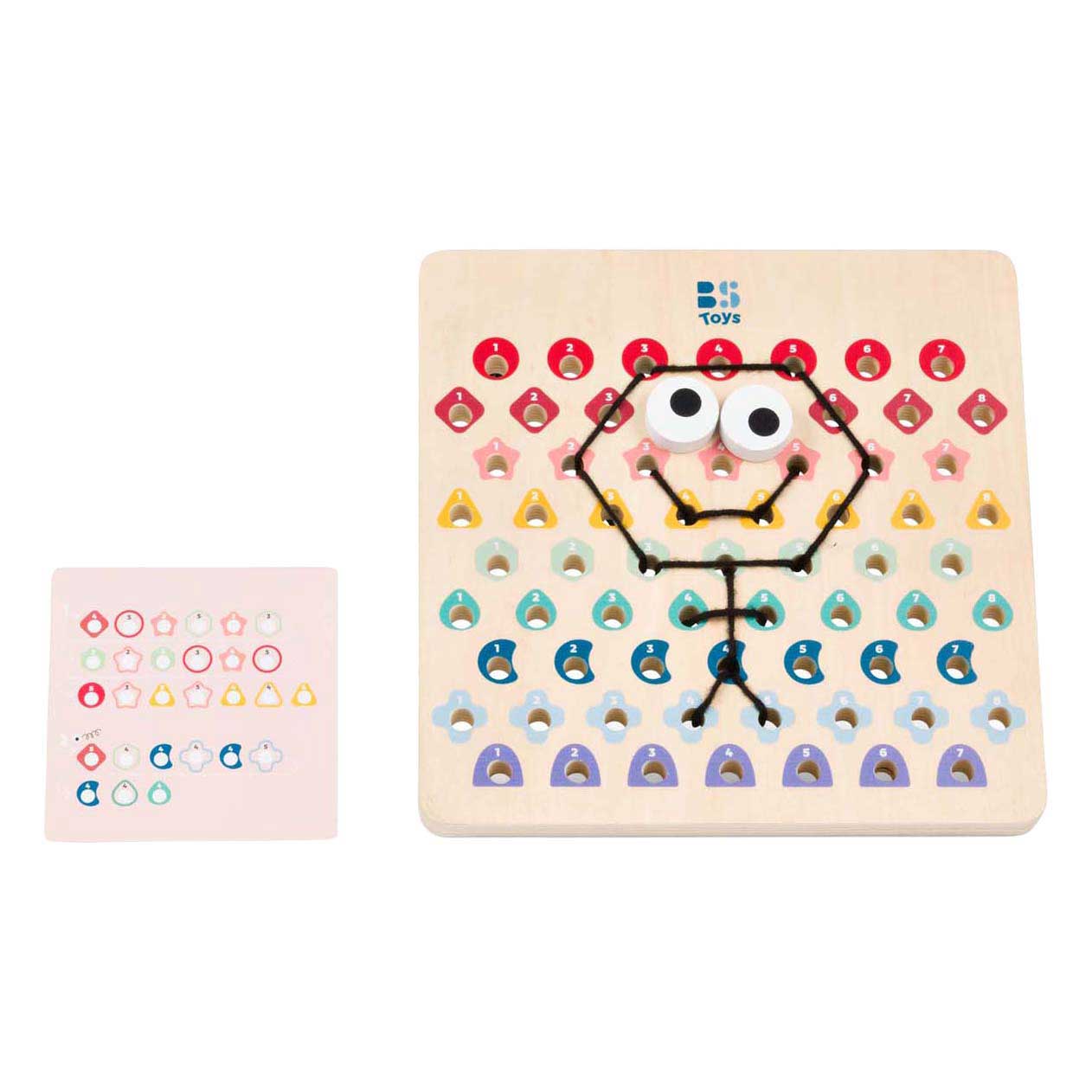 BS Toys houten draad en code