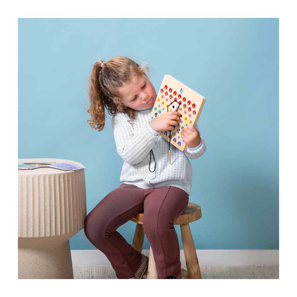 BS Toys houten draad en code