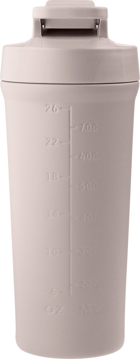 Aya Ida - shaker bottle - drinkfles - sport - fitness - shakebeker - 750ml - soft rose