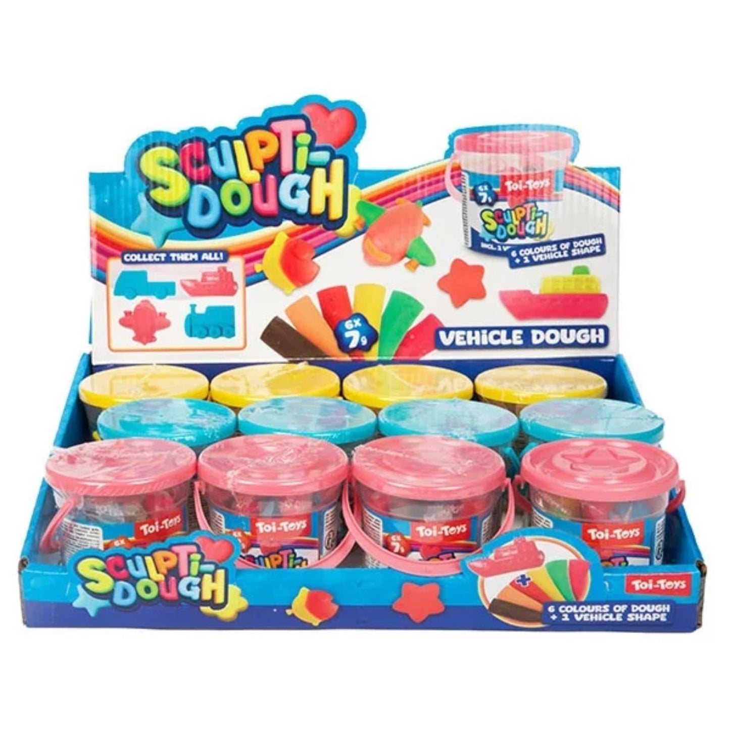 Toi-Toys Toi toys sculptidough kleiset in emmer