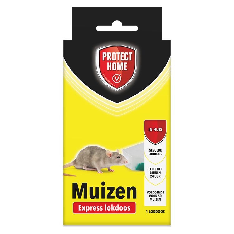 Pro-Tect 1066306 - express muizenmiddel 1 stuk | 2 stuks