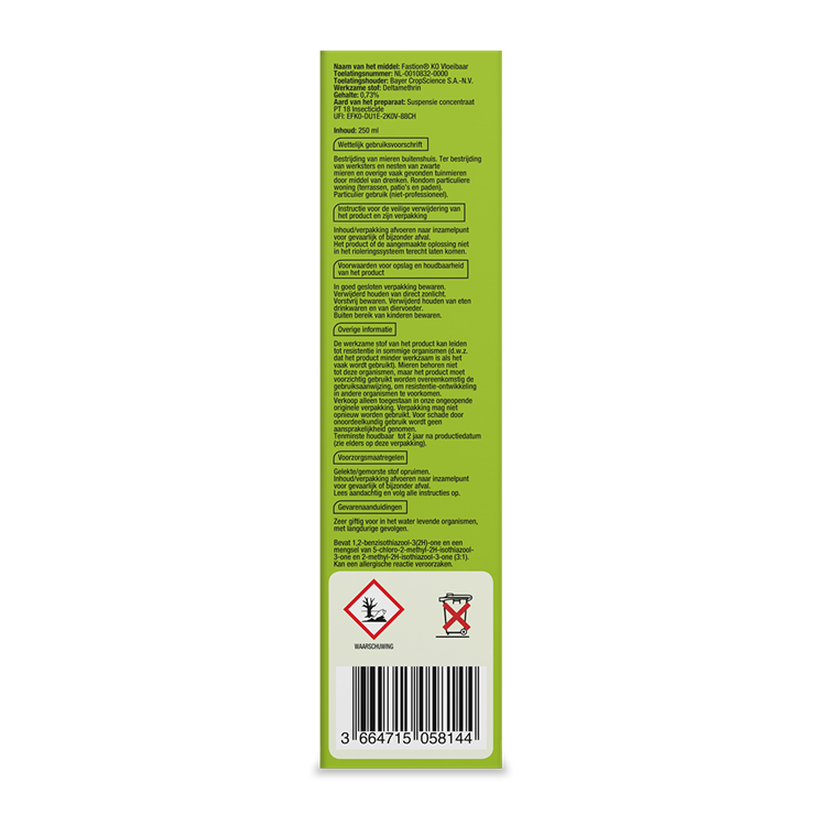Pro-Tect 1072220 - fastion ko vloeibaar 250ml | 1 stuks