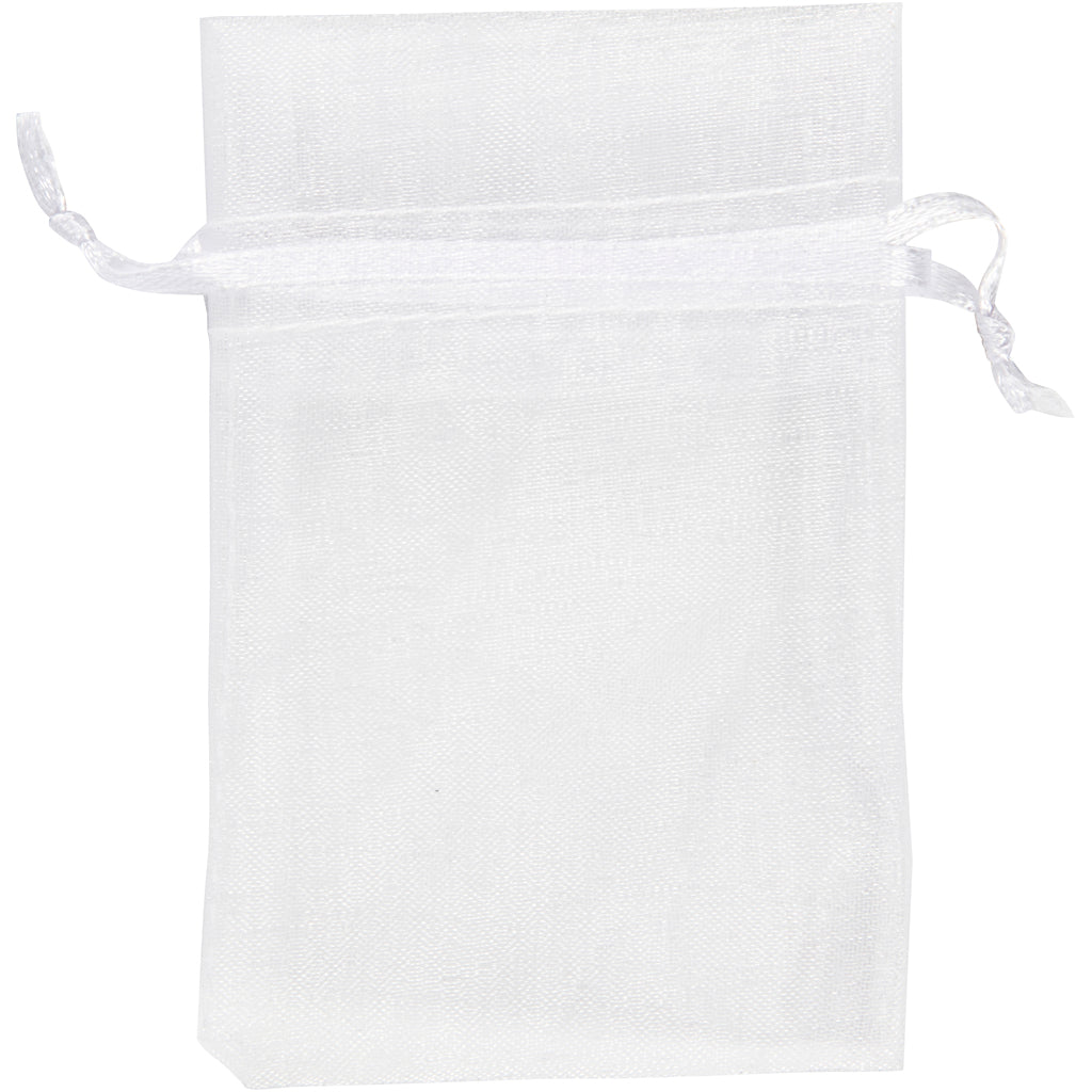 Creativ Company Https: www.cchobby.nl organza-zakjes-afm-7x10-cm-wit-10-stuk-1-doos