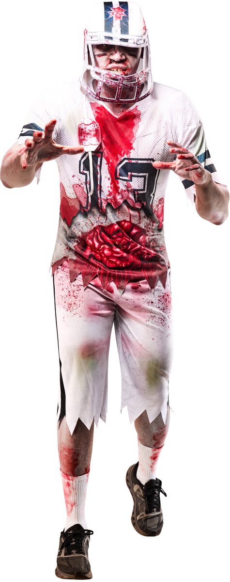 Rubies Zombie american footballer volwassenenkostuum - - maat l