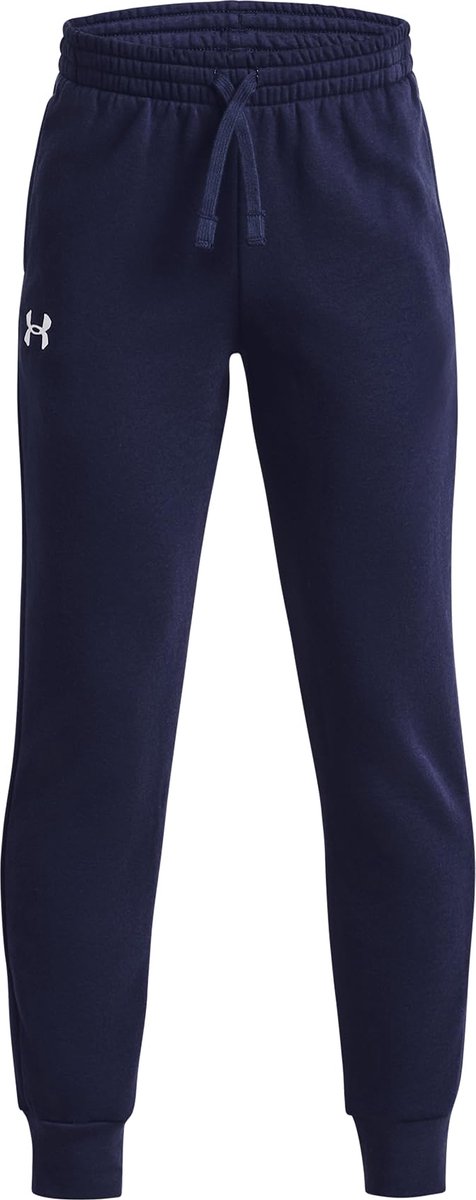 Under Armour ua rival fleece joggers unisex sportbroek - navy - wit