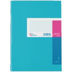 Kolomboek König Ebhardt A4 210x257mm lichtblauw 4 kolommen 40 vel