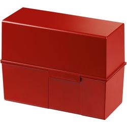 Systeemkaartenbak Han A5 300 kaarten rood
