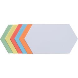 Presentatie kaarten rechthoekig 16,5x29,7cm assorti