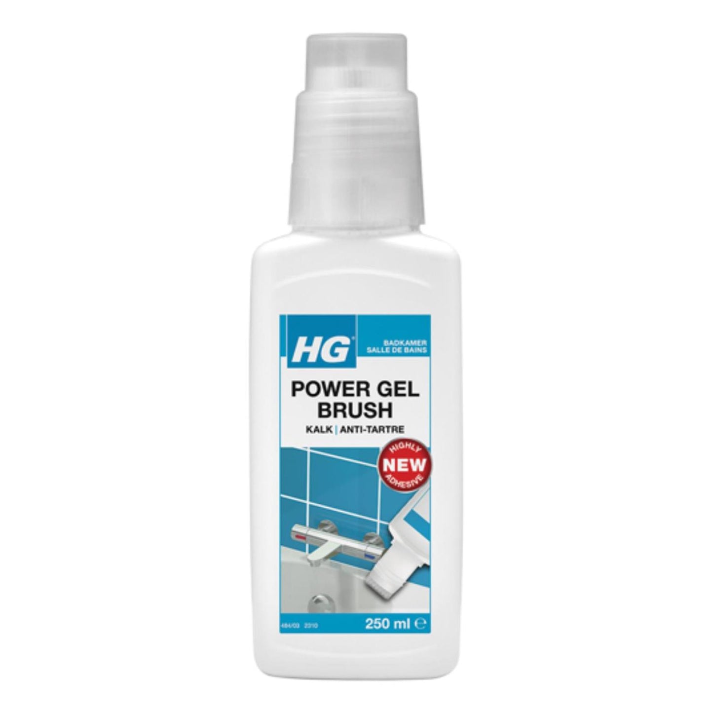 HG power gel brush kalk 0.25l
