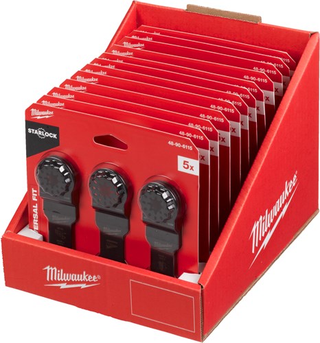 Milwaukee Accessoires omt starlock | hout metaal bladenset | 5-delig - 48906115