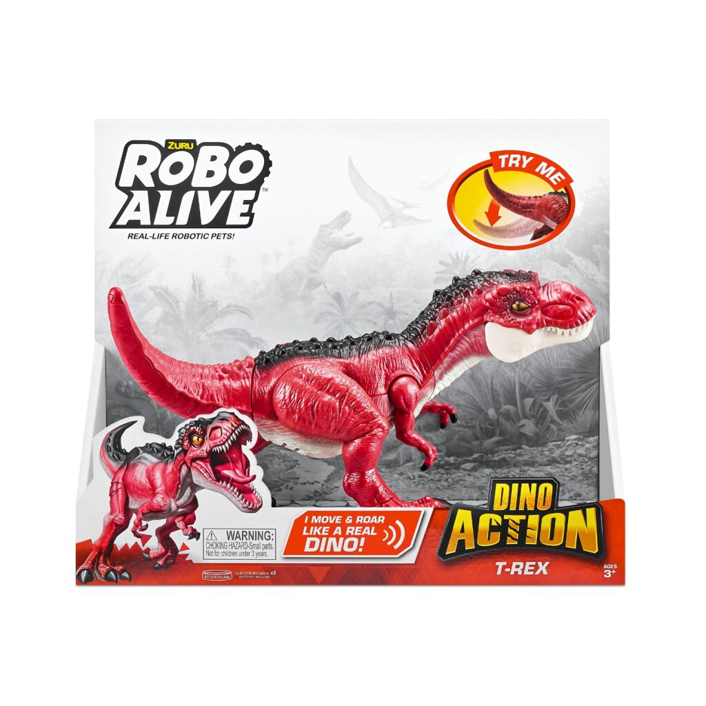 Robo Alive Zuru dino action t-rex + geluid