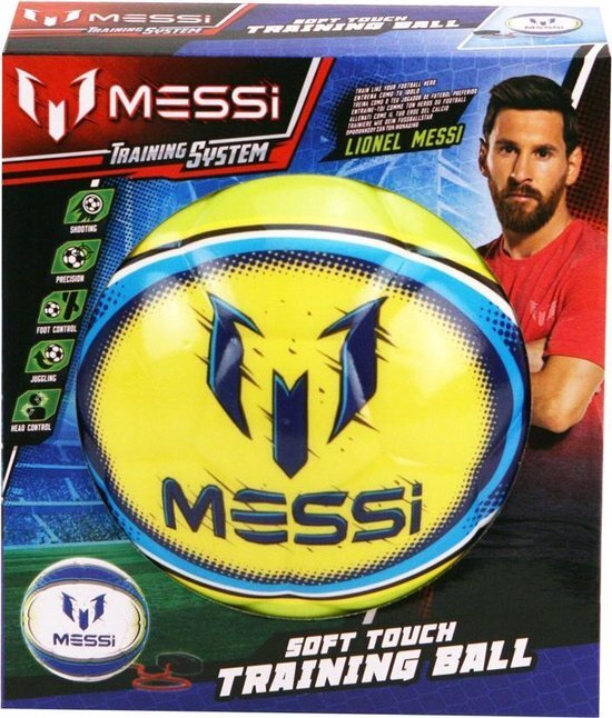 Overige Merken Messi voetbal trainings bal maat 2 geel