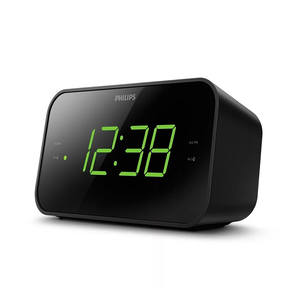 Philips tar3306 12 klokradio zwart
