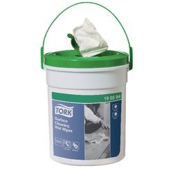 Vochtige reinigingsdoekjes Tork Q82-4905243 stof wit pak 58 stuks