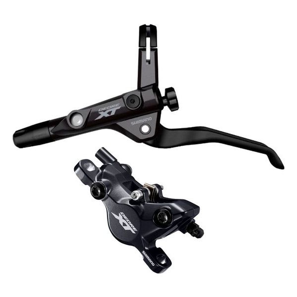 Shimano Schijfremset voorzijde deore xt trekking m8100 t8100 i-spec - zonder remschijf (werkplaatsverpakking)