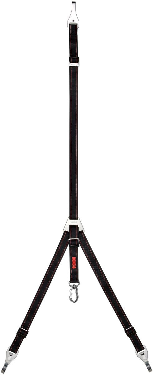 KONG ultimate safety tether - veiligheidsgordel voor je hond met 3 isofix ankerpunten - verstelbaar