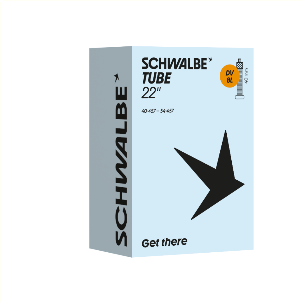 Schwalbe Benelux B.V. Schwalbe binnenband dv8l 22 40 54-457 hv 40mm