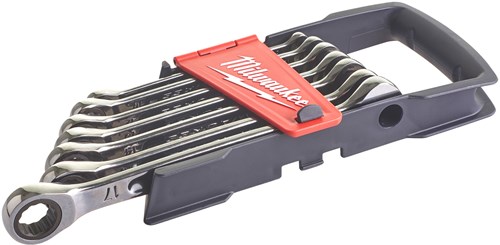 Milwaukee Accessoires max bite | metrische ratel combinatiesleutel-set | 7-delig - 4932464993