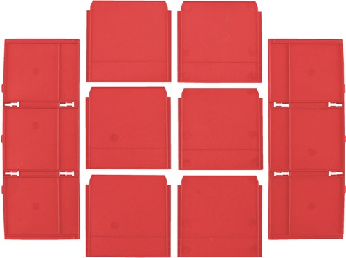 Milwaukee Accessoires verdelers | packout toolboxen met 2 lades - 4932479105