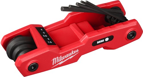 Milwaukee Accessoires inbussleutel set vouwbaar (8-delig) - 4932480978