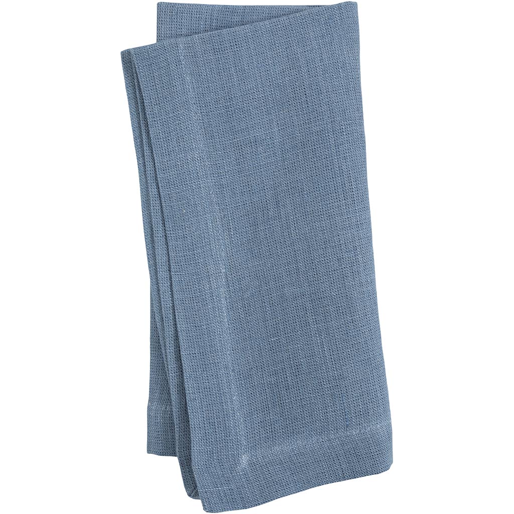 Creativ Company Https: www.cchobby.nl stoffen-servet-afm-42x42-cm-185-gr-pigeon-blue-2-stuk-1-doos