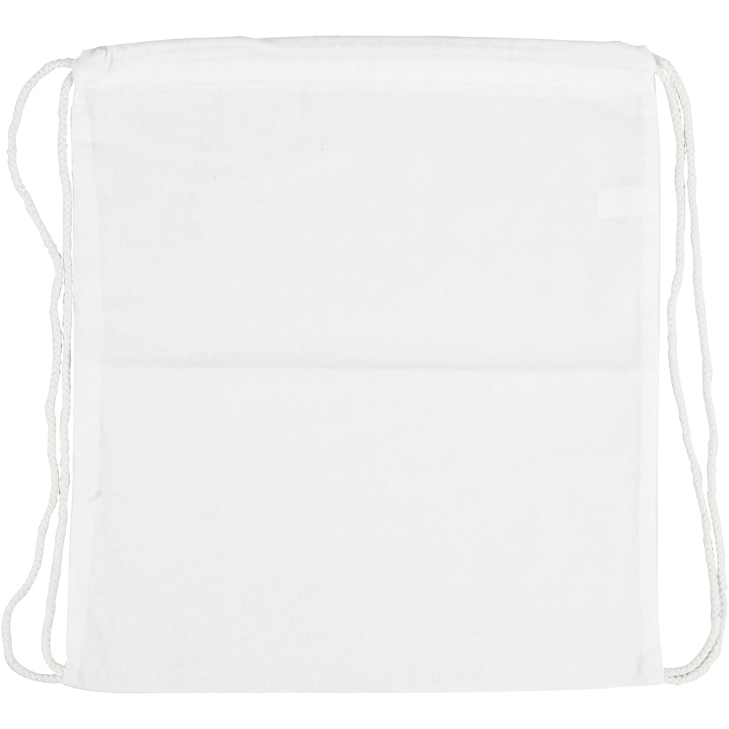 Creativ Company Https: www.cchobby.nl tas-met-treksluiting-afm-37x41-cm-130-gr-wit-1-stuk