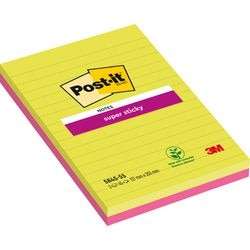Super Sticky Notes Post-it 125x200 Neon