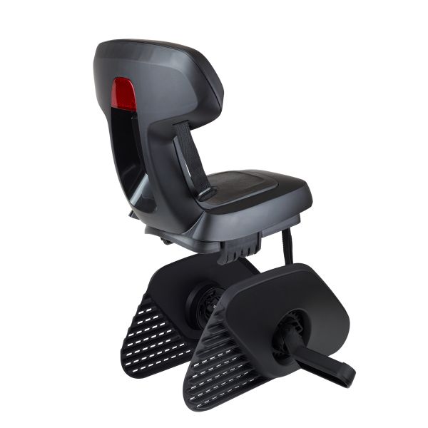 Polisport Plasticos S.A. Polisport achterzitje guppy black serie junior cfs zwart