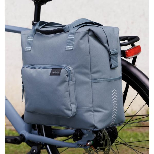 Burgers - New Looxs Tas new looxs tulum camella enkel | grijs groen| 26l