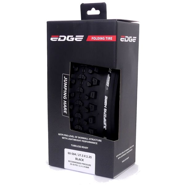 Edge Vouwband jumping hare 27.5 x 2.35 60-584 - zwart