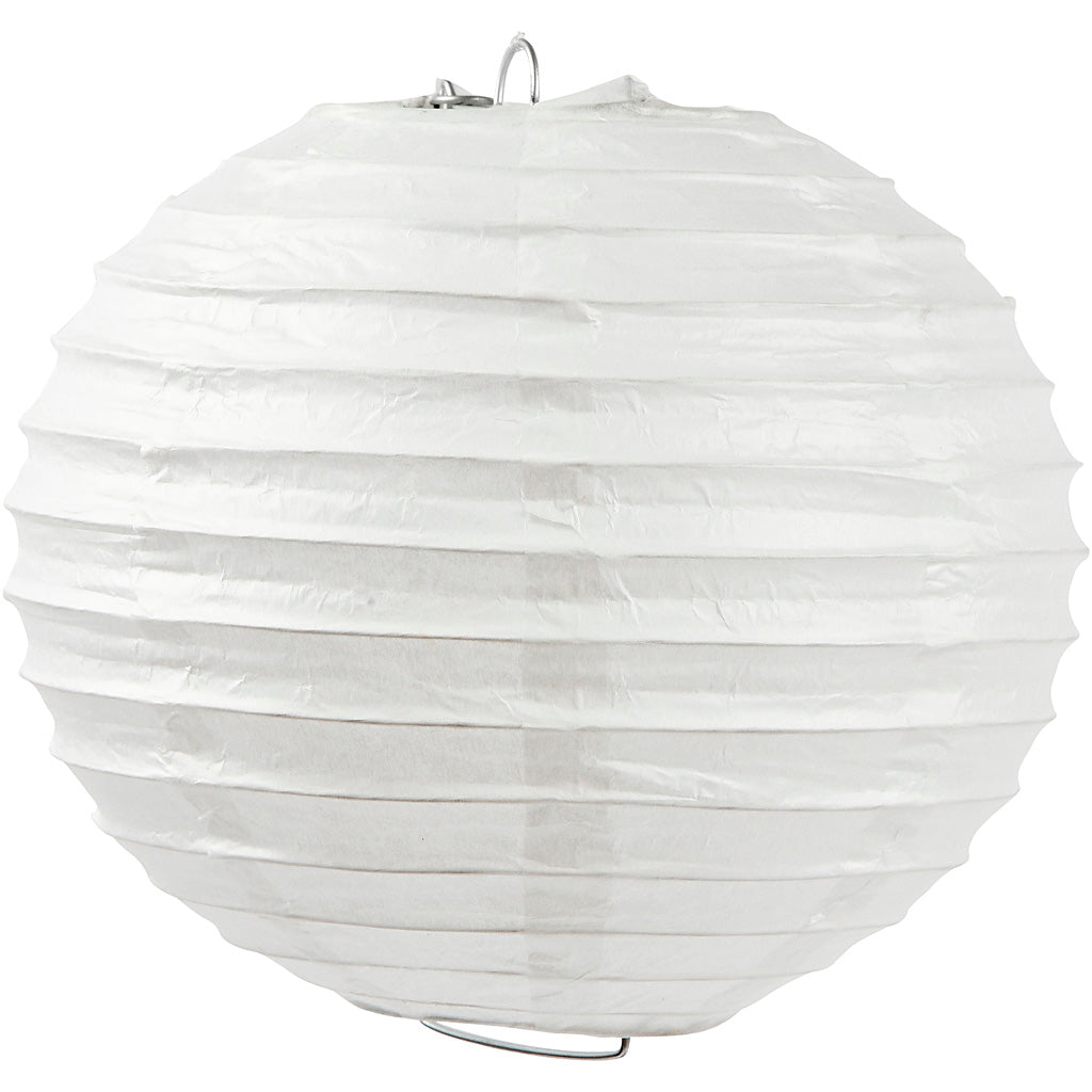 Creativ Company Https: www.cchobby.nl rijstpapier-lamp-rond-d-35-cm-wit-1-stuk