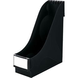 Tijdschriftencassettes Leitz 2425 25x9,3x31,8cm zwart
