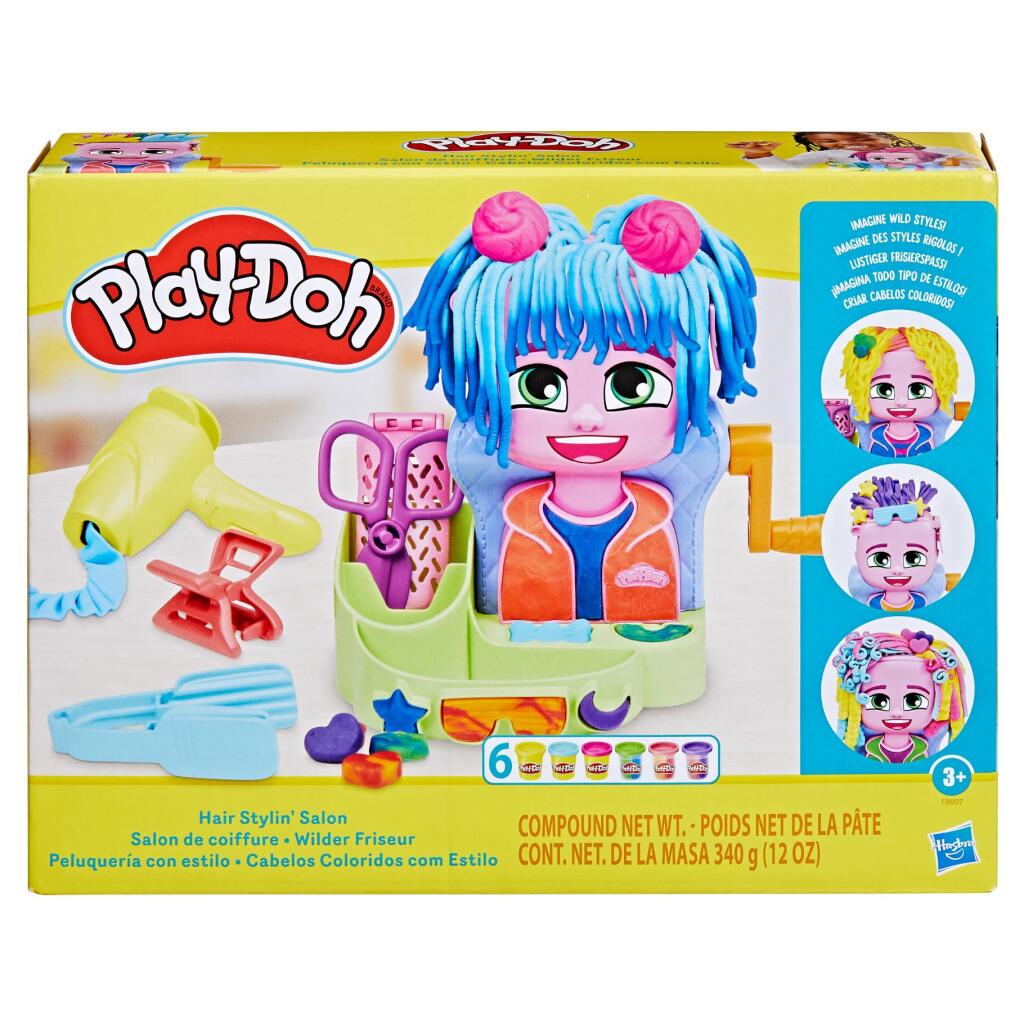 Play-Doh hair stylin salon