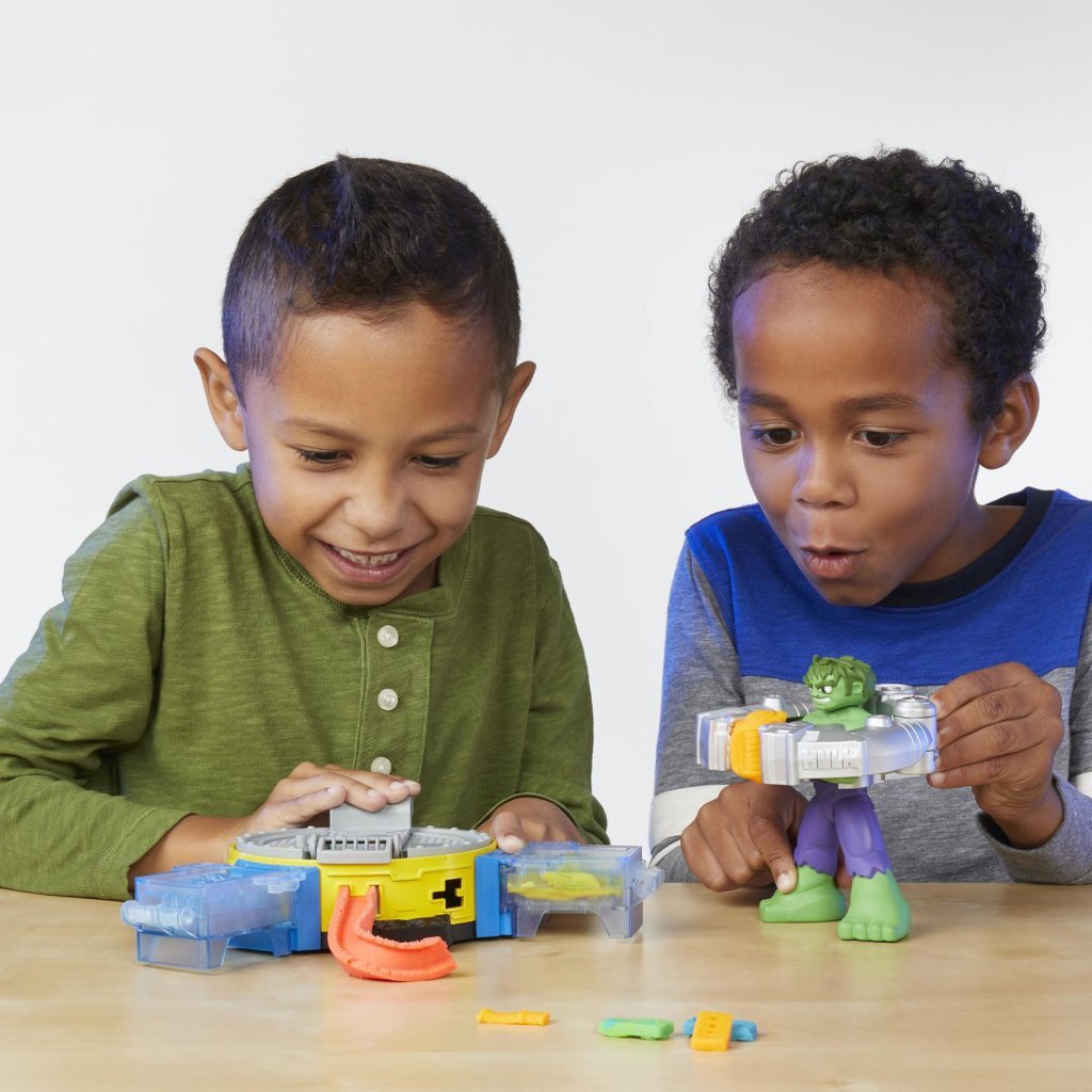Play-Doh hulk smash and squish