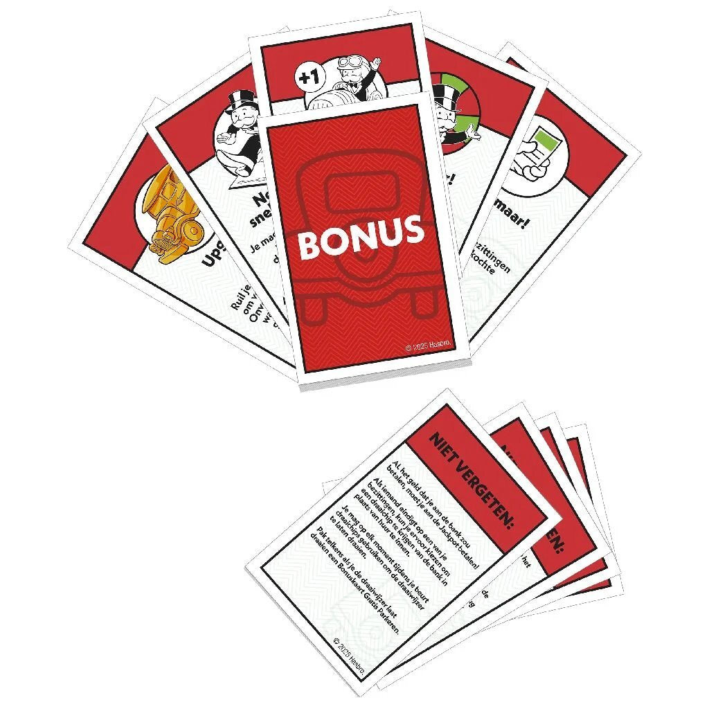 Hasbro Monopoly gratis parkeren jackpot uitbreiding
