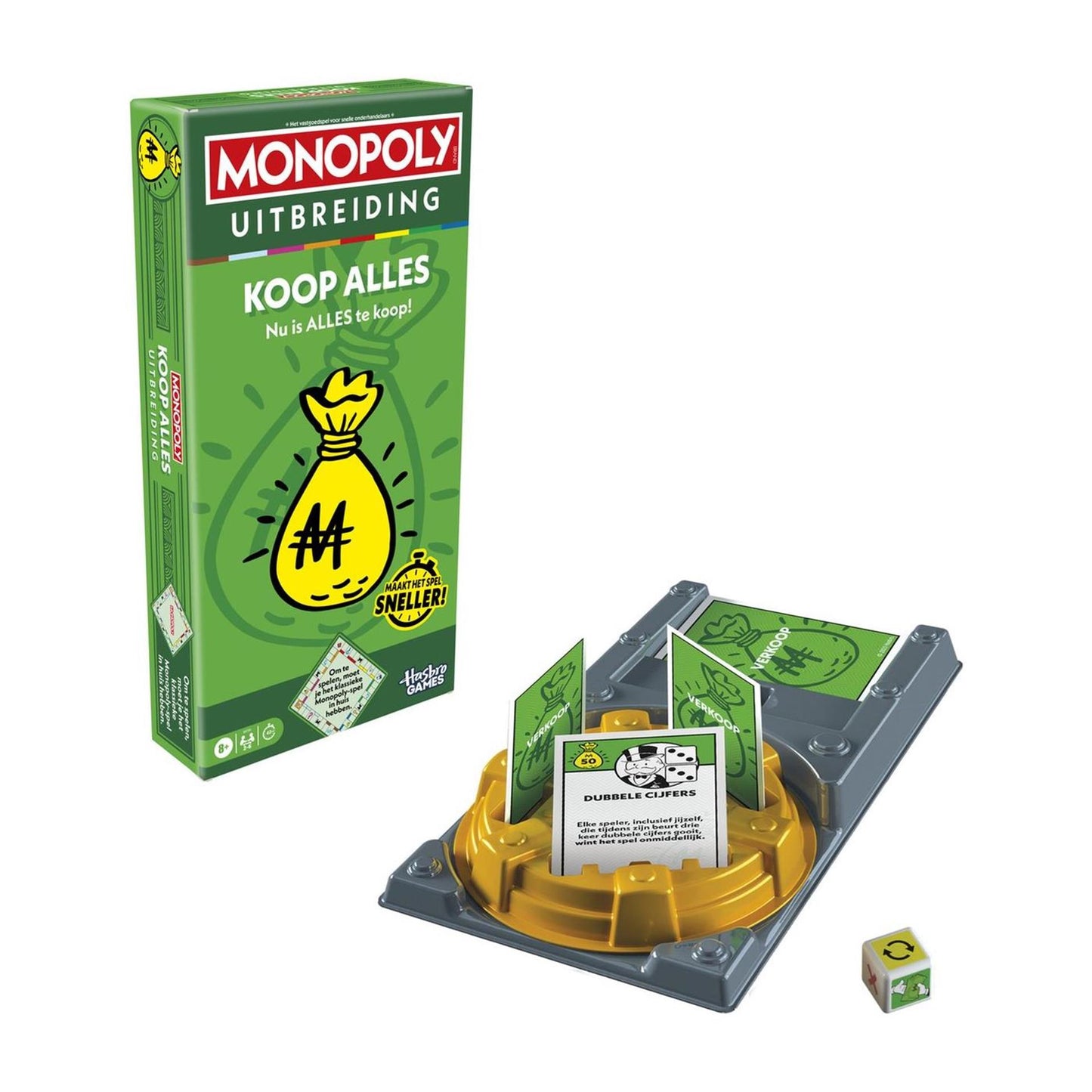 Hasbro Monopoly koop alles - uitbreiding voor monopoly - gezelschapsspel
