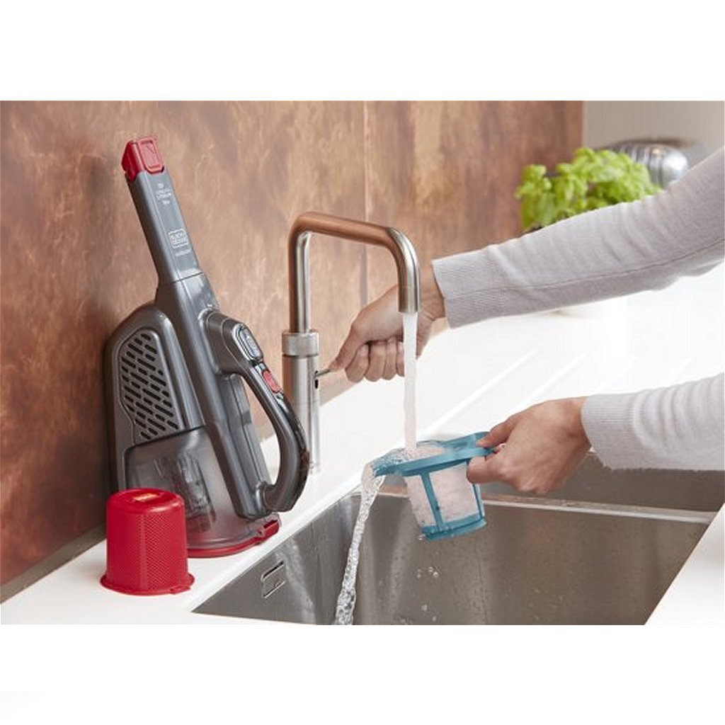 Black Decker bhhv315b-qw kruimeldief rood zwart