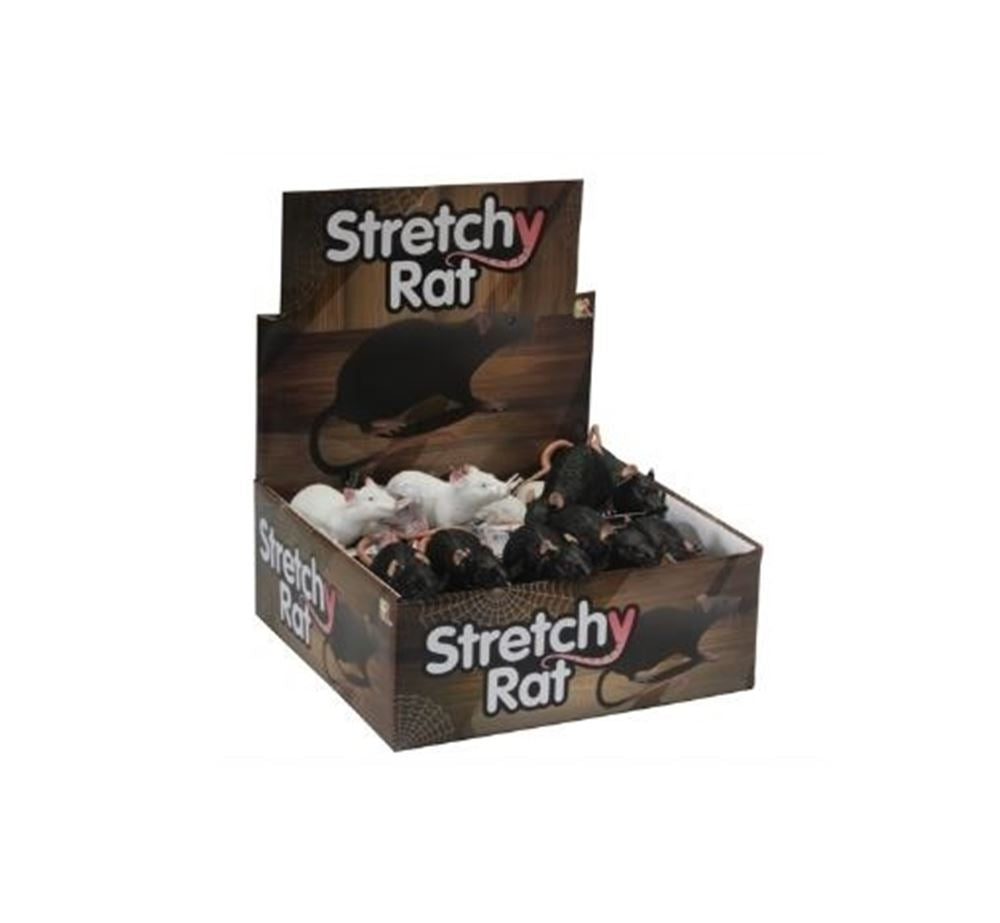Stretch Rat 18 cm. 2 assortie. 3+