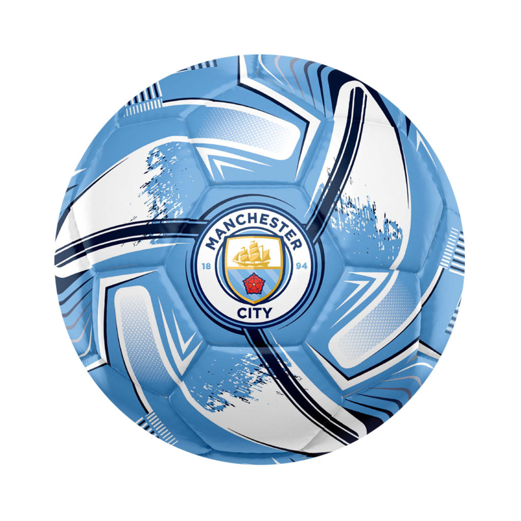 Overige Merken Voetbal manchester city maat 5 blauw wit zwart