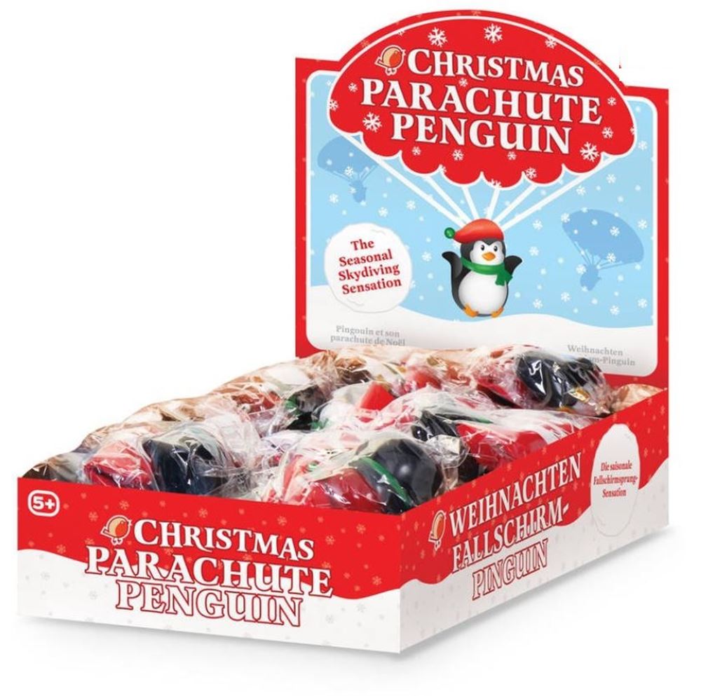 Dsp Pinguin met parachute (36 st). 5+