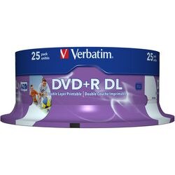 DVD+R Verbatim 43667 240 mins 8,5 GB