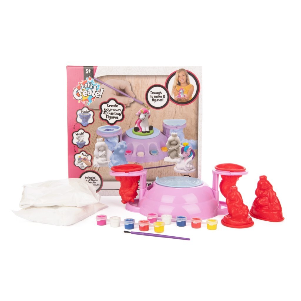 Lets Create! gipsstation eenhoorn deluxe