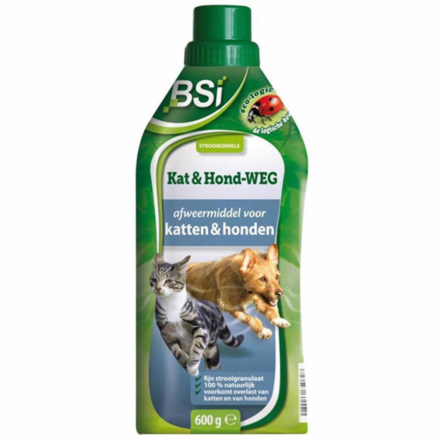 BSI kat hond-weg strooikorrels 600gr.