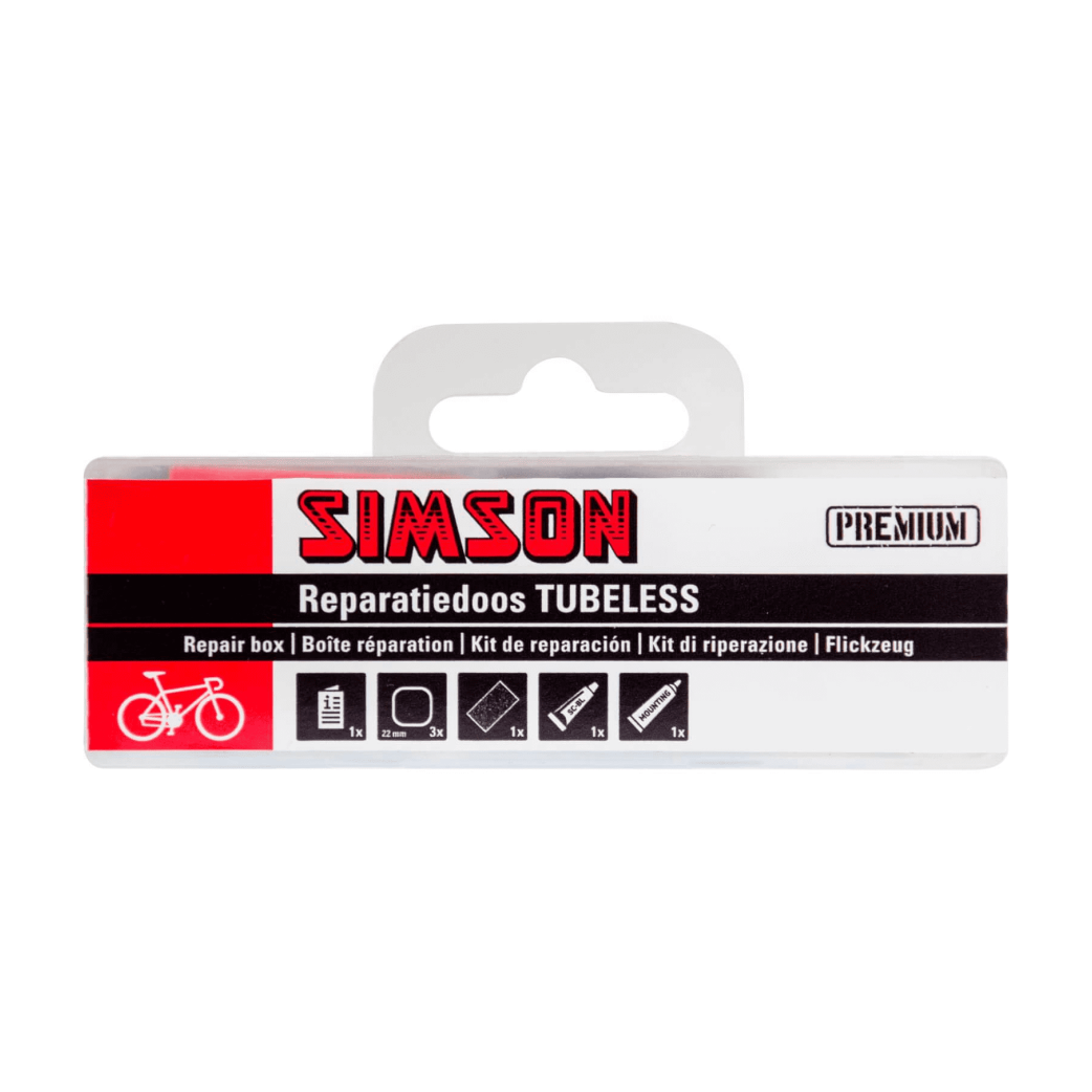 Simson reparatiedoos tubeless