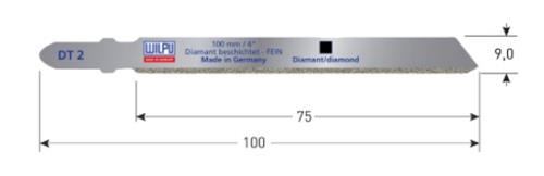 Rotec Decoupeerzaagblad dt2 diamant